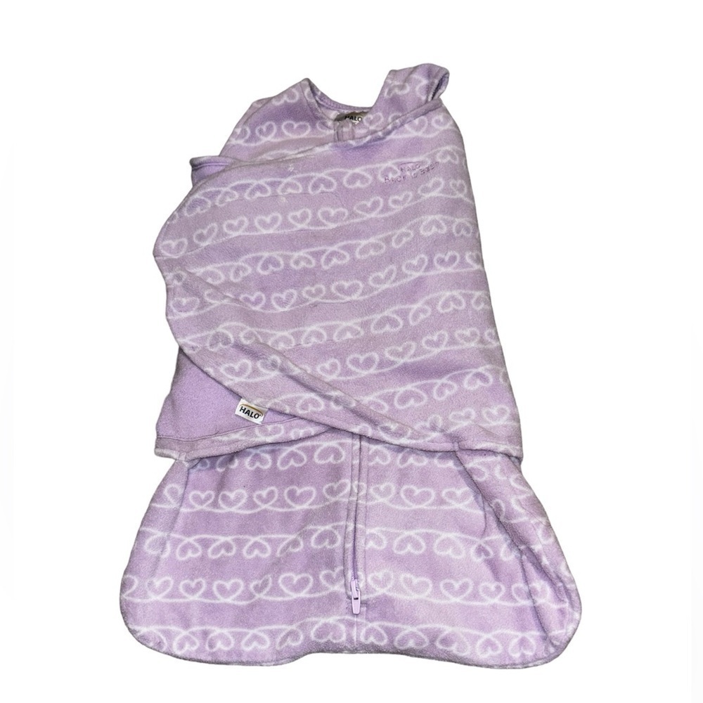 Halo fleece sleep sack swaddle wrap